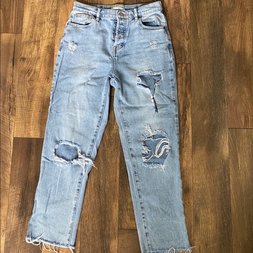 pacsun straight leg jeans 🌈